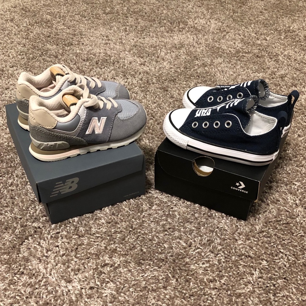 🐣Converse & New Balance Unisex Baby Shoes Bundle